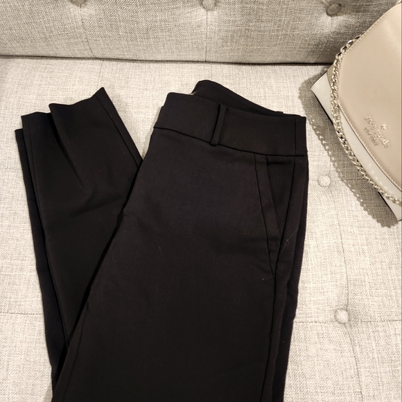 Black Ann Taylor Loft Ankle Trouser - Picture 6 of 9